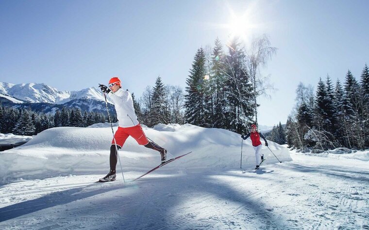 Langlauf pur für Anfänger und leicht Fortgeschrittene