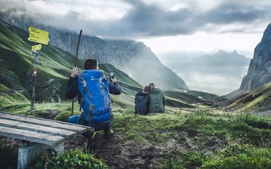 [Translate to Italienisch:] Wandern in der Olympiaregion Seefeld