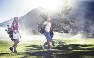 [Translate to Italienisch:] Golf in der Olympiaregion Seefeld